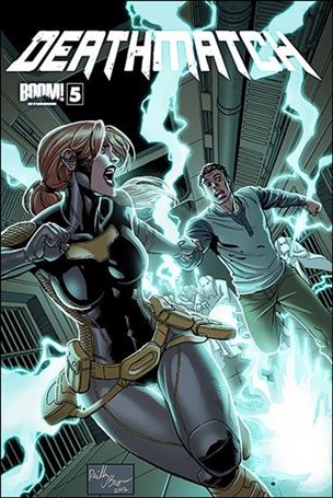 Deathmatch issue 5-B Reilly Brown Cover