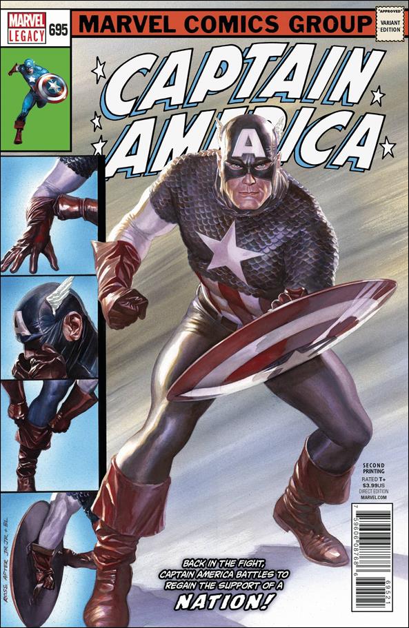 Captain America (1968) issue 695-H Alex Ross Homage Cover (2nd Printing)