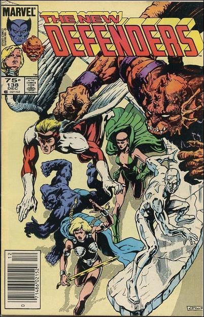 Defenders (1972) issue 138-B Canadian Price Cover