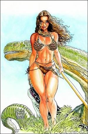 Cavewoman: Labyrinth issue 1-D Budd Root Standard Virgin Cover 1/600