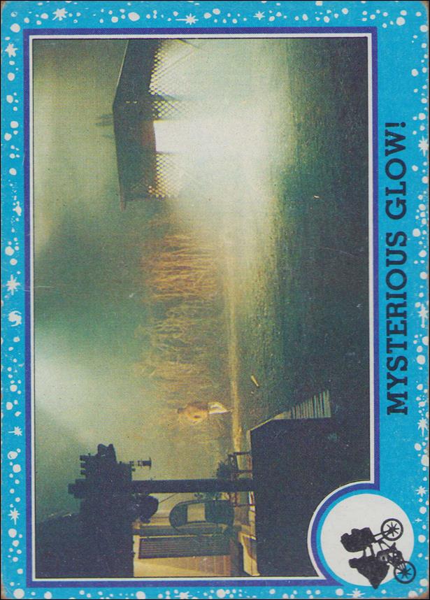E.T. The Extra-Terrestrial (Base Set) card 4 Mysterious Glow!