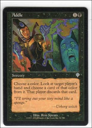 Magic the Gathering: Invasion (Base Set) card 91 Addle