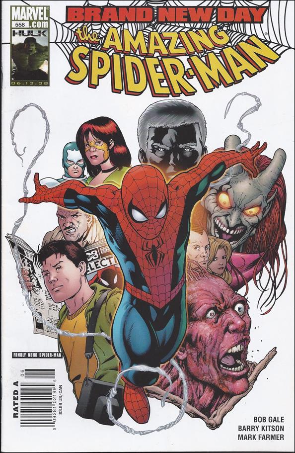 Amazing Spider-Man (1963) issue 558-B Newsstand Edition / Price Variant