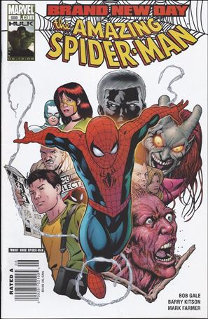 Amazing Spider-Man (1963) issue 558-B Newsstand Edition / Price Variant