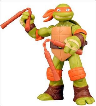 Teenage Mutant Ninja Turtles (2012) figure 68-B Michelangelo (New Deco) (Loose)