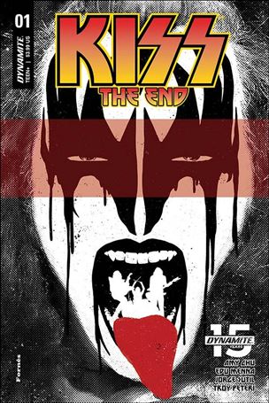 Kiss: The End issue 1-B Jorge Fornes Cover