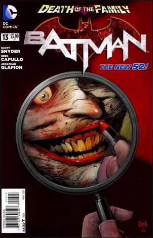 Batman (2011) issue 13-I Greg Capullo Red Mirror Cover (3rd Printing)