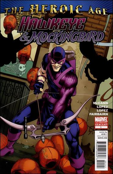 Hawkeye & Mockingbird issue 1-D David Lopez Cover (2nd Printing)