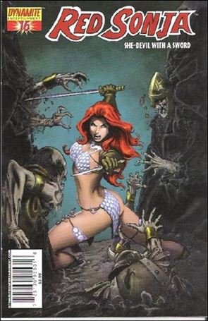 Red Sonja (2005) issue 16-B Mel Rubi Standard Cover
