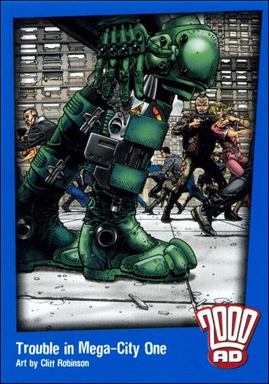 30 Years of 2000 AD: Series One (Base Set) card 7 Trouble in Mega-City One