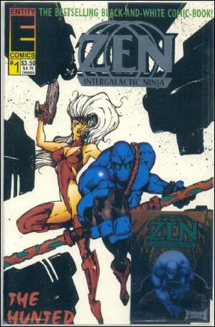 Zen Intergalactic Ninja the Hunted issue 1 Polybagged with Trading Card