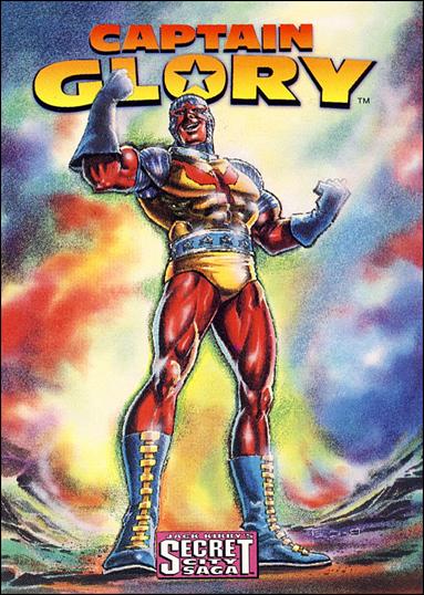 Jack Kirby's Secret City Saga (Base Set) card 1 Captain Glory
