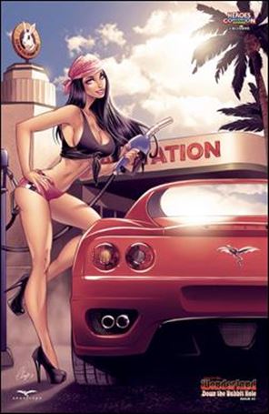 Grimm Fairy Tales Presents Wonderland: Down the Rabbit Hole issue 1-E Elias Chatzoudis Heroes Con Brunette Cover 1/500