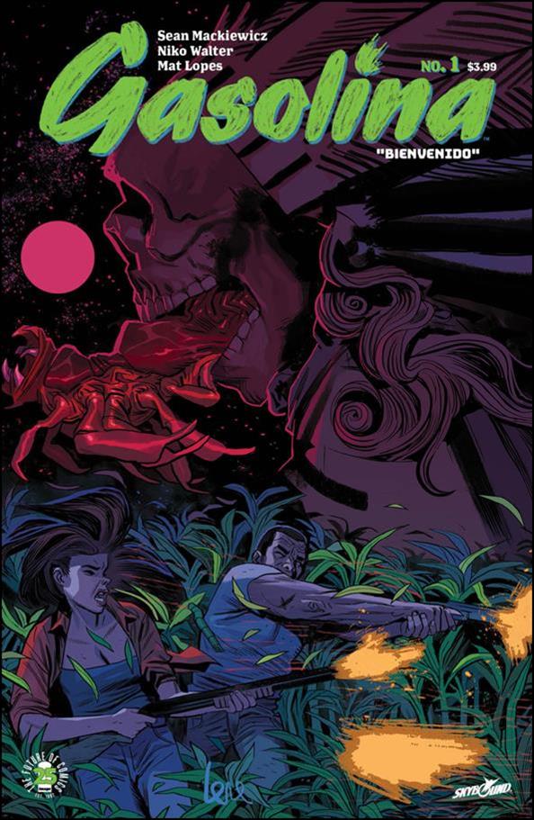 Gasolina issue 1-B Lorenzo De Felici Cover