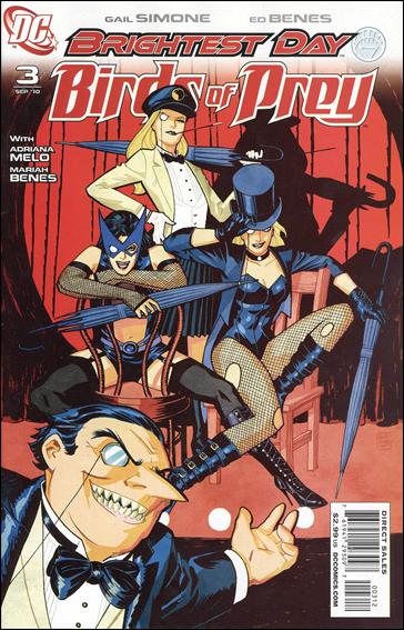 Birds of Prey (2010) issue 3-B Red Cover (2nd Printing)