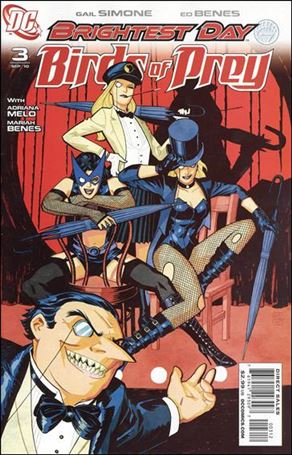 Birds of Prey (2010) issue 3-B Red Cover (2nd Printing)