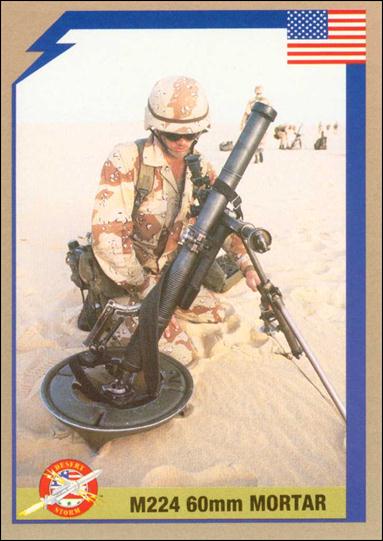Desert Storm Weapon Profiles Cards (Base Set) card 6