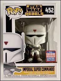POP! Star Wars figure 452 Imperial Super Commando (Summer Convention Exclusi