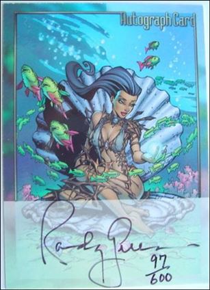 Michael Turner's Fathom (Autograph Subset) card nn-R Queen Randy Queen 1/600