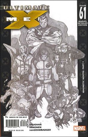 Ultimate X-Men (2000) issue 61-C Olivier Coipel Sketch Cover