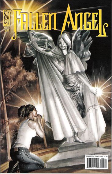 Fallen Angel (2005) issue 13 J.K. Woodward "Praying" Cover