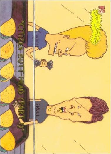 Beavis and Butt-Head (Scratch-n-Sniff Subset) card '0691' "Citizen Butt-head (Part I)"