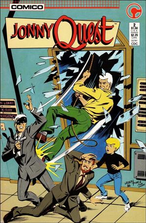 Jonny Quest (1986) issue 2 Wraparound Cover
