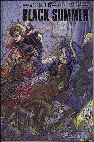 Black Summer issue 1-D Auxilary Cover 1/2000