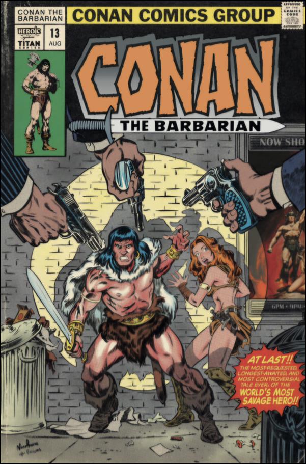 Conan the Barbarian (2023) issue 13-I Nuno Pereira Exclusive Vintage Dress Cover 1/500