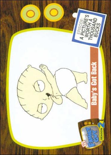 Family Guy Season Two (Base Set) card 40 Baby's Got Back