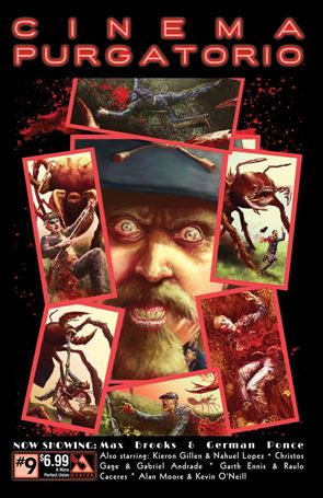 Alan Moore's Cinema Purgatorio issue 9-C Gabriel Andrade More Perfect Union Cover