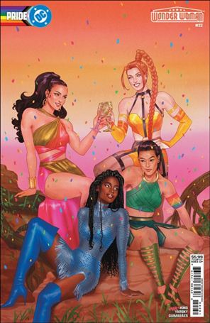 Wonder Woman (2023) issue 22-D Kevin Wada DC Pride Cardstock Cover
