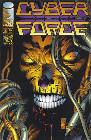 Cyberforce (1993) issue 18-B Marc Silvestri Cover