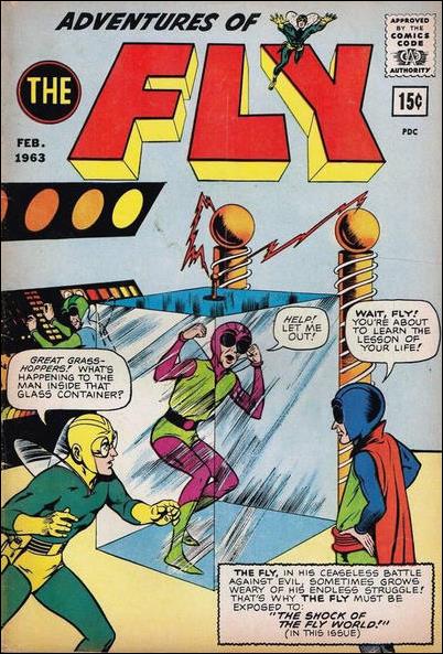 Adventures of the Fly issue 24-B 15 Cent Price Cover