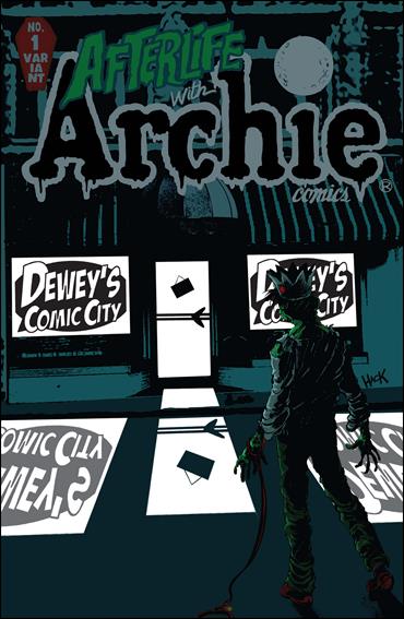 Afterlife with Archie issue 1-ER Robert Hack Dewey's Comic City Cover