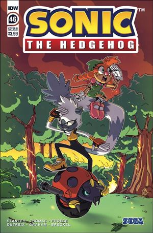 Sonic the Hedgehog (2018) issue 46-B Jennifer Hernandez Cover