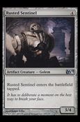 Magic the Gathering: 2012 Core Set (Base Set) card 215 Rusted Sentinel
