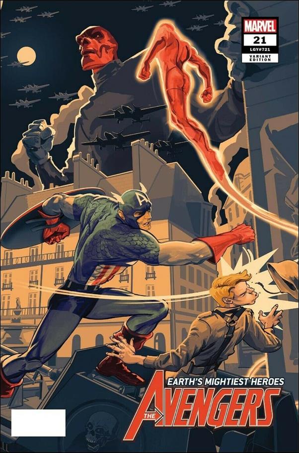 Avengers (2018/07) issue 21-D Mondo Wraparound Cover 1/500