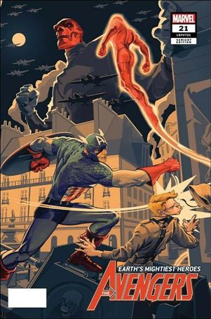 Avengers (2018/07) issue 21-D Mondo Wraparound Cover 1/500