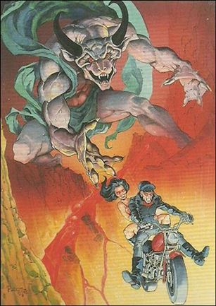 Mike Ploog (Base Set) card 74 To Hell on a Harley