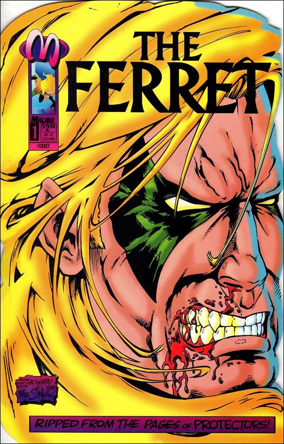 Ferret (1993) issue 1 Die-Cut Cover