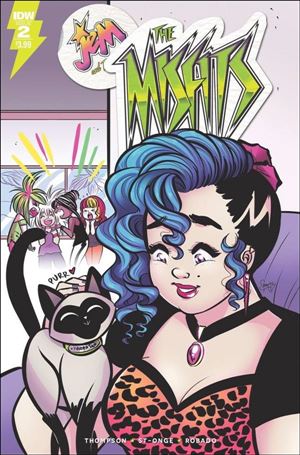 Jem and the Misfits issue 2 M. Victoria Robado Cover