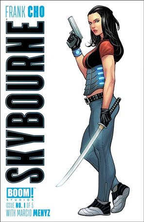 Skybourne issue 1-B Frank Cho Grace Cover