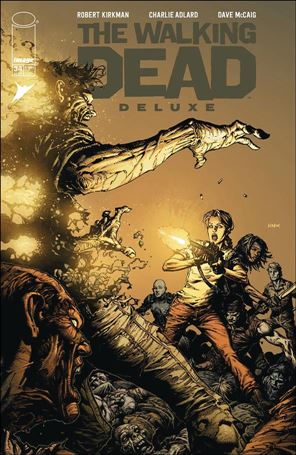 Walking Dead Deluxe issue 34 David Finch Cover
