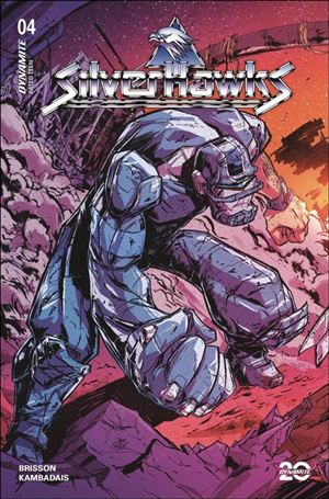 Silverhawks (2025) issue 4-L David Cousens Battle Damage 1:10 Cover