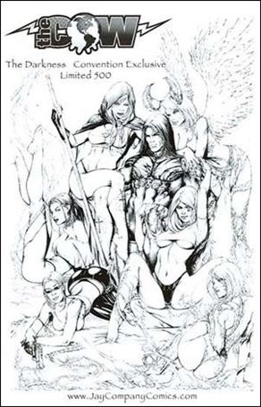 Darkness (1996) issue 20-F Jay Company Ebas Sketch Cover 1/500