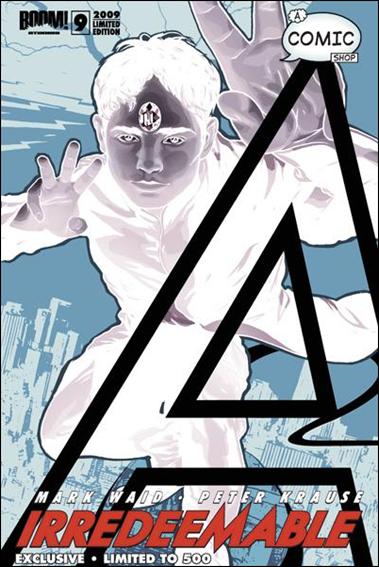 Irredeemable issue 9-D Jeffrey Spokes A Comic Shop Negative Cover 1/500