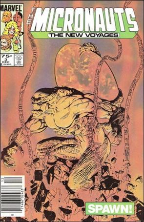 Micronauts (1984) issue 3-B Canadian Price Cover
