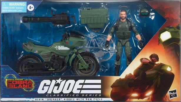 G.I. Joe: Classified Series (6" Action Figures) figure 29 Alvin "Breaker" Kirby with Ram Cycle