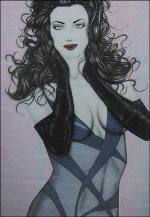 Jennifer Janesko Premier Pinups (Base Set) card 45 Sultry